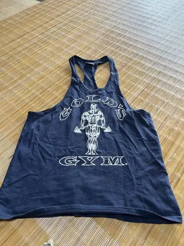 GOLD'S GYM 탱크탑 M 네이비