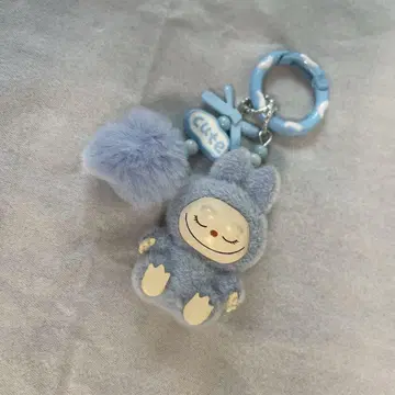 라부부 Labubu 키링 인기 라이트 블루
