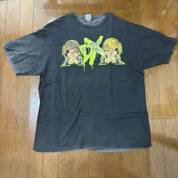 WWE 프로레슬링 DX 로고 티셔츠 블랙 숀 마이클스 HHH
