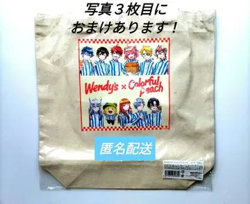 컬러풀 피치 토트백