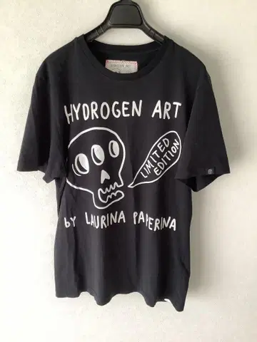 HYDROGEN ART 한정판 티셔츠 LAURINA PAPERINA