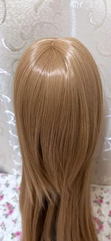 인형 커스텀용 내열 가발 8~9인치 브라운