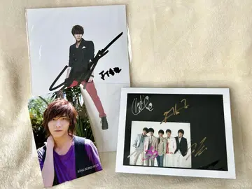 FTISLAND 5명 친필 사인