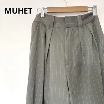 MUHET 스트라이프 팬츠 M 사이즈