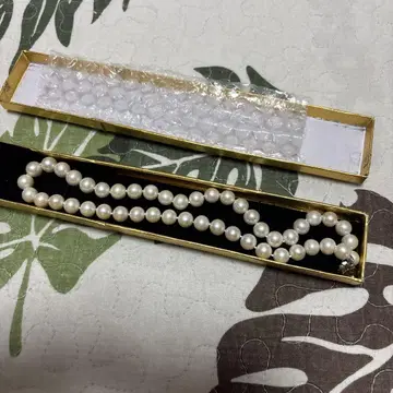 하자품 진주 목걸이 여성용