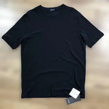 ZANONE 블랙 티셔츠 icepiquet