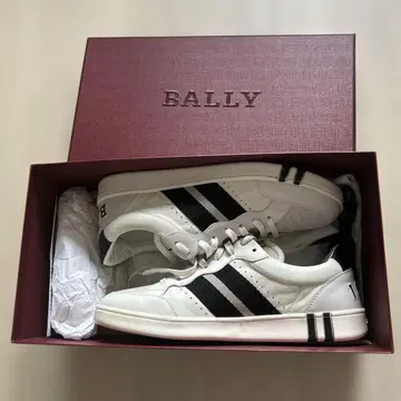 BALLY 스니커즈 화이트/블랙