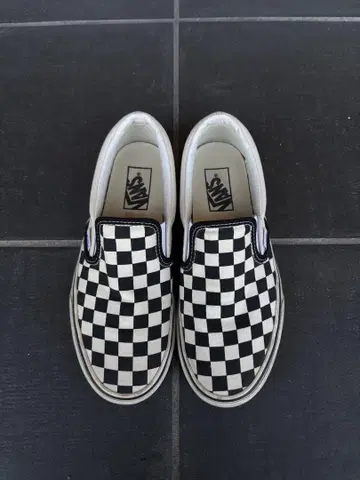 Vans 반스 체커 패턴 슬립온
