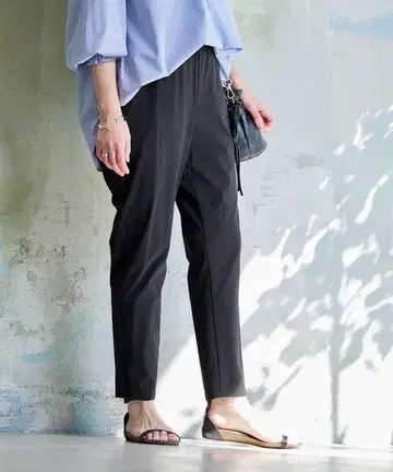 저널 스탠다드 나일론 팬츠 블랙