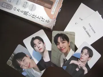 주노 자솜 마츠키요 한정판 트레이딩 카드 4장 덤 컨실러 포함 2PM