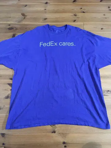 FedEx cares 페덱스 티셔츠 미국 물류 배송 또는 기업