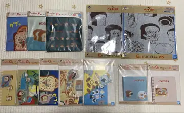 빵 도둑 제일복권 E.F.G상 타월 지퍼 백 문구류