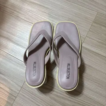 샌들 투명 힐