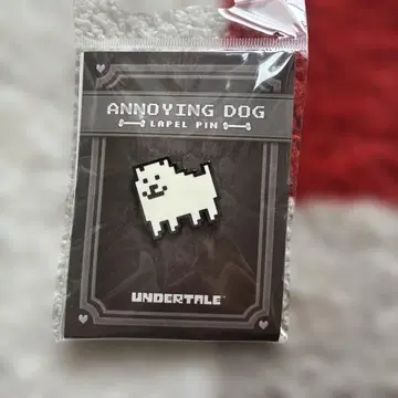 UNDERTALE Annoying Dog 핑 배지