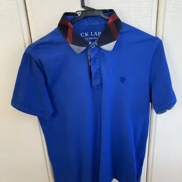 BLACK LABEL CRESTBRIDGE 블루 피케 셔츠