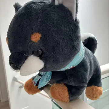 시바견 봉제 인형 반다나 포함  대
