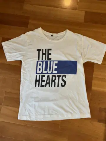 블루 하츠 THE BLUE HEARTS 티셔츠 M 사이즈