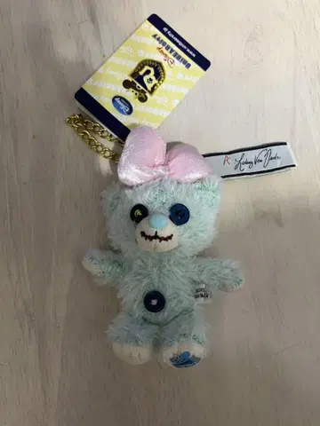 디즈니 릴로와 스티치 스크램프 유니 베어 봉제 인형 스트랩