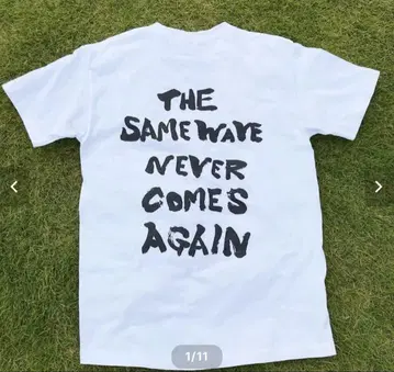 새상품 WEST CONCEPT T-SHIRT 붓글씨 한정품 인스타
