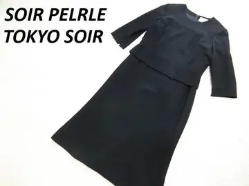 새상품급 소와르 페르루 도쿄 소와르 포멀 원피스 블랙 11