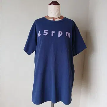45rpm 로고 셔츠 4