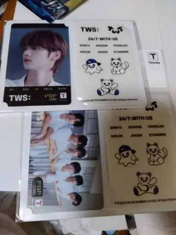 TWS 2종 Tmoney 카드 한국 한정판