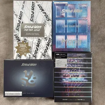 SnowMan 초회 한정판 라이브 DVD BluRay 묶음 판매