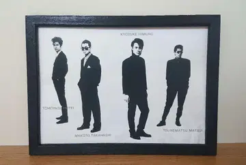 BOOWY 포스터 B5 사이즈 액자