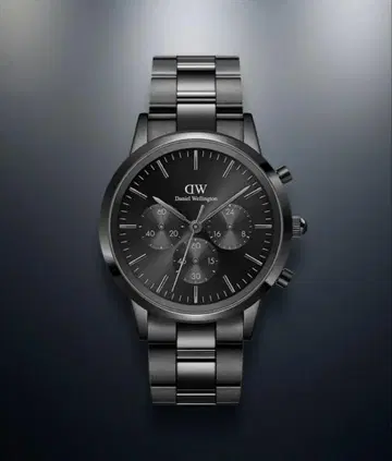 다니엘 웰링턴 Iconic Chronograph 손목시계 남성용