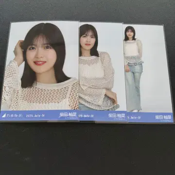 노기자카46 브로마이드 메쉬 니트 시바타 유즈나