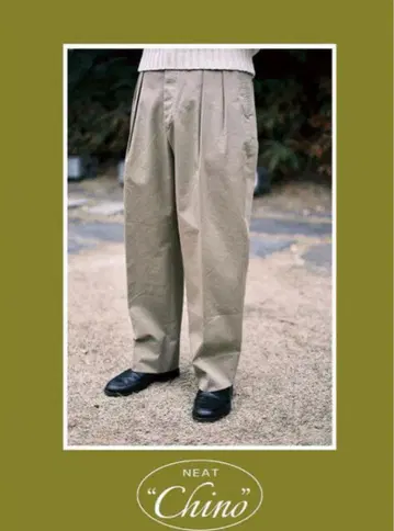 NEAT Chino BEIGE 48 니트 치노