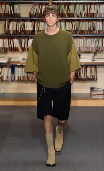 DRIES VAN NOTEN 18SS 맨투맨 니트 드리스반