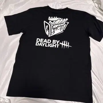 새상품 단종 L DEAD BY DAYLIGHT 티셔츠 크림슨