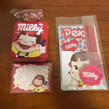 페코 캔 세트(십면상 캠페인 당첨 상품) & 페코짱 랩핑 클리어 백