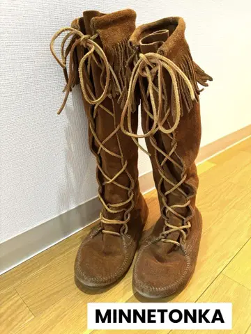 미네통카 MINNETONKA 모카신 롱 부츠