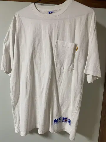 RUSSELL ATHLETIC FR2 콜라보 티셔츠 M 화이트