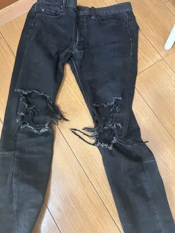 mnml 데미지 데님 팬츠 사이즈 30
