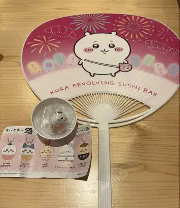 쿠라스시 치이카와 (먼작귀) 부채 피규어 세트