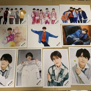 Lil 칸사이 공식 사진 120장 굿즈 세트