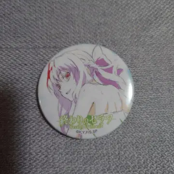 끝의 세라프 모토와키 사토시 캔뱃지 컬렉션 히가시 시노아 원화