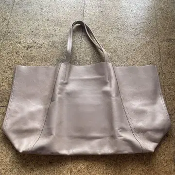 GIANNI CHIARINI 가죽 토트백 핑크 베이지