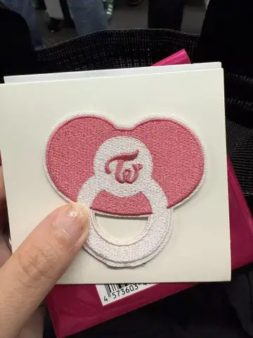 TWICE 팝업 랜덤 와펜 스티커 와펜