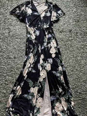 ASOS 플라워 롱 원피스 자라 H&M