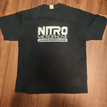 nitrich 티셔츠 블랙 XL 90s y2k