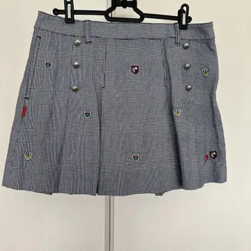 마스터바니 체크 무늬 스커트