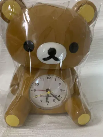 리락쿠마 시계 기능 포함 저금통 오오키메