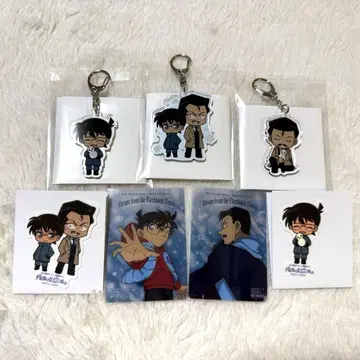 코난 탈출 게임 아크릴 키링 에도가와 코난 유명한(모리 코고로) 시크릿