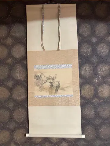 수묵화 옥봉 족자