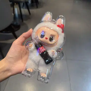 새상품! LABUBU 라브루 아크릴 보호 케이스 2개 세트 라브루 케이스