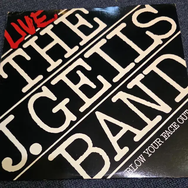 J.Geils Band 1976년발매 두번째LIVE앨범 수입2LP